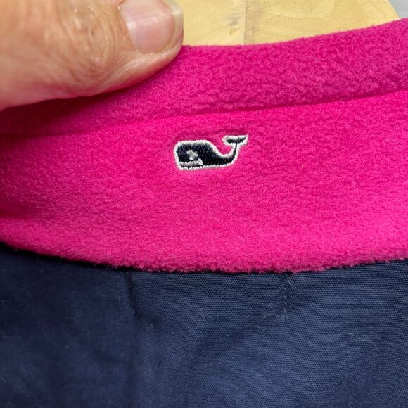 Vineyard Vines Pink Fleece Vest - Women's‎ Size Small - Picture 10 of 11